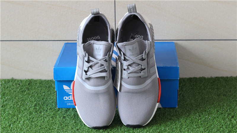 Real Boost Adidas NMD Runner Moscow Grey